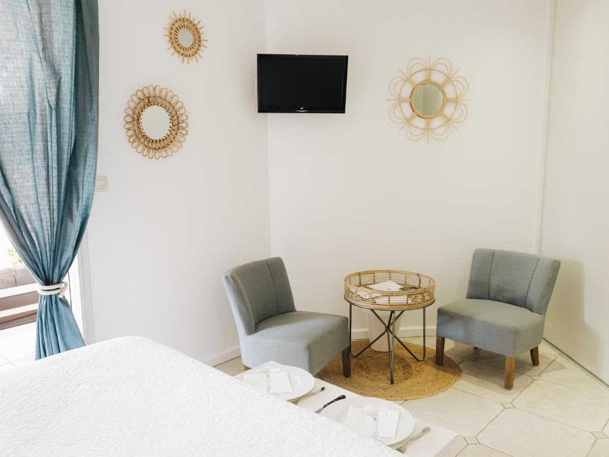 Chambres D'Hotes Villa La Louisiane อาเรส ภายนอก รูปภาพ